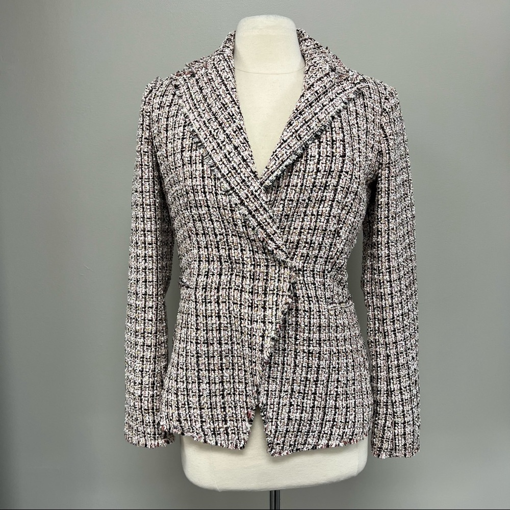 Elie Tahari Jezebel Tweed Blazer